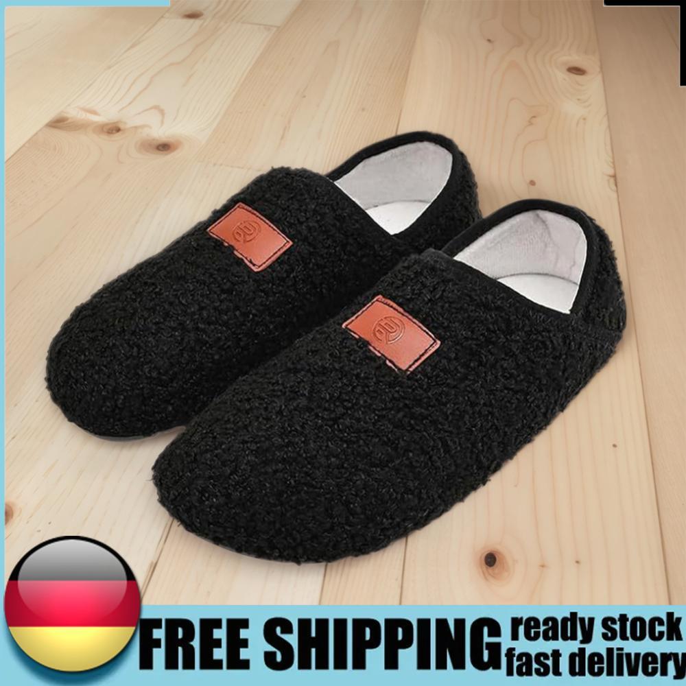 APL Women Teddy Fleece Loafer Slippers Slip On Casual Fluffy Slippers Indoor Slipper