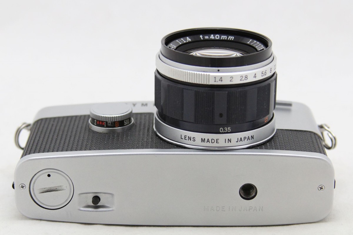 vintage camera Olympus Pen F / Pen FT & 4x Zuiko lens 40, 90