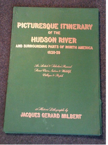 Jacques G Milbert PICTURESQUE ITINERARY OF HUDSON RIVER 1968 facsimile portfolio - Picture 1 of 10