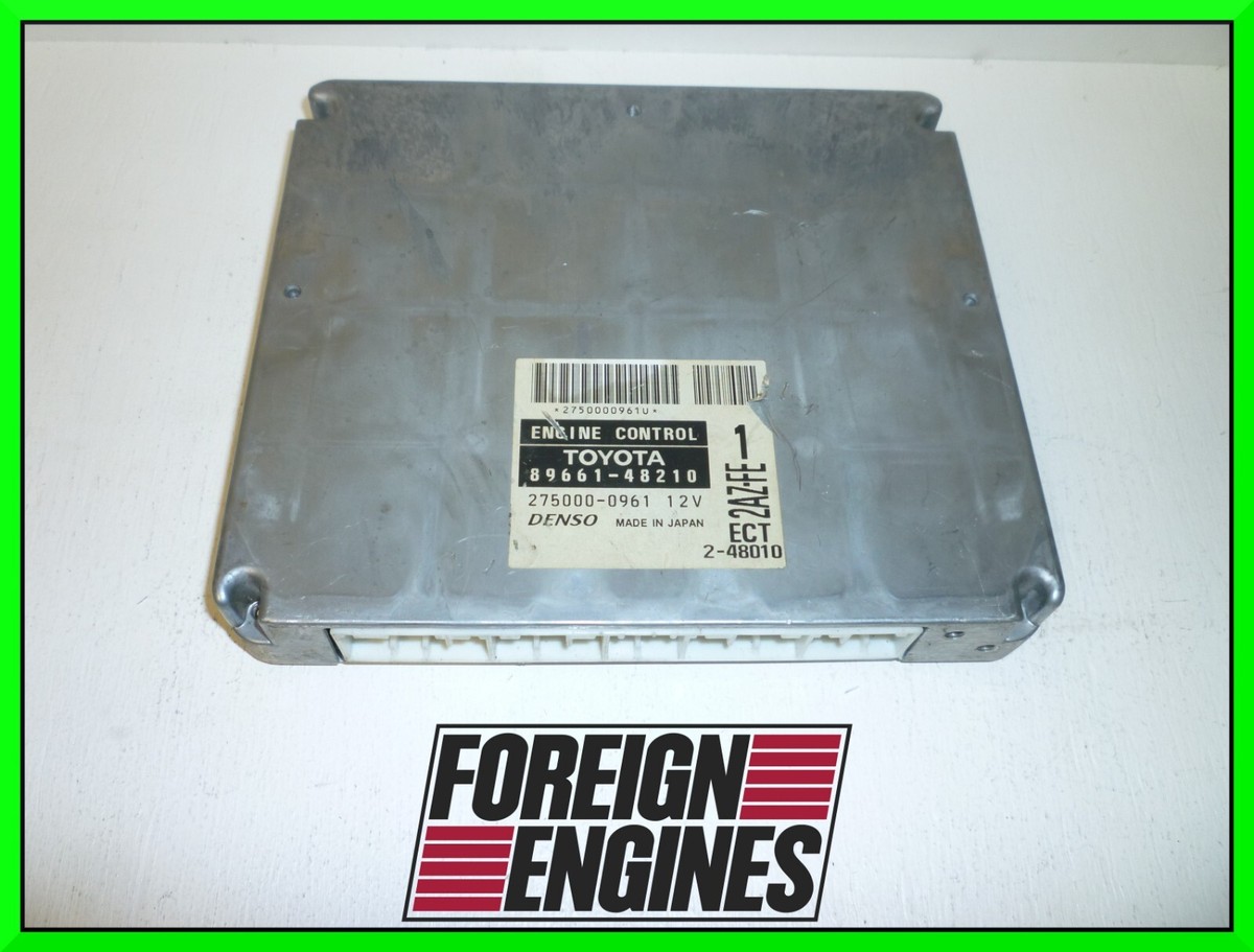 JDM TOYOTA ACU20W KLUGER 2AZ-FE 2.4L A/T ECU ECM 89661-48210 2001 