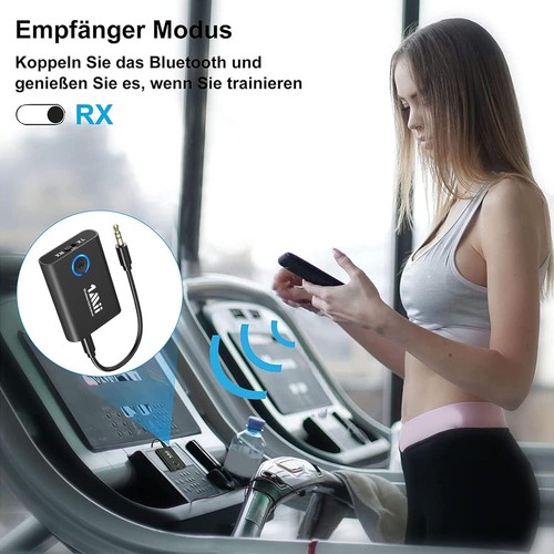 HD Bluetooth 5.3 Adapter mit Dual Link und 15 Std Akkulaufzeit für TV & Stereo - Bild 6 von 10