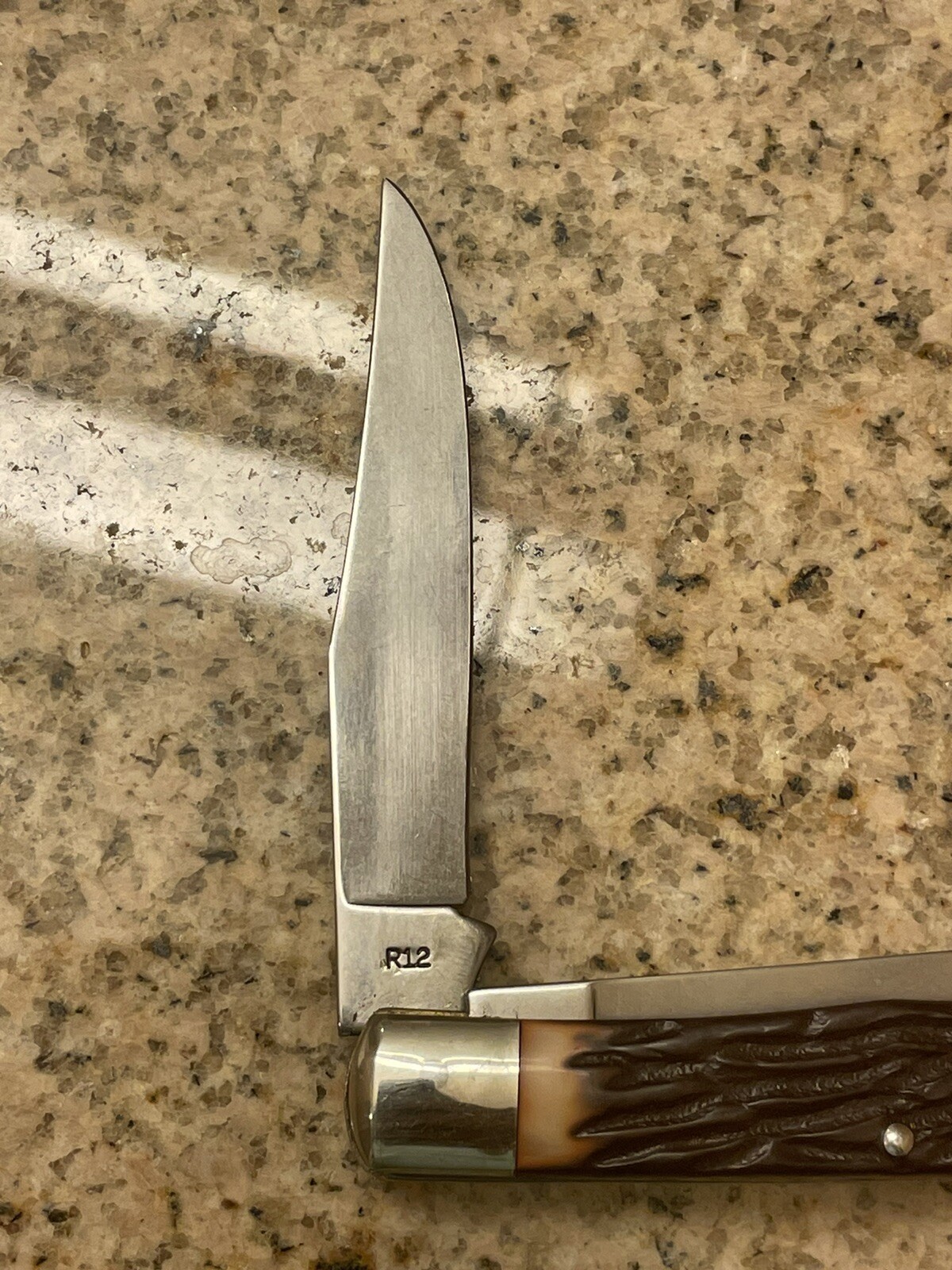 Vintage Remington R12 Trapper Folding Pocket Knife Never Sharpened eBay