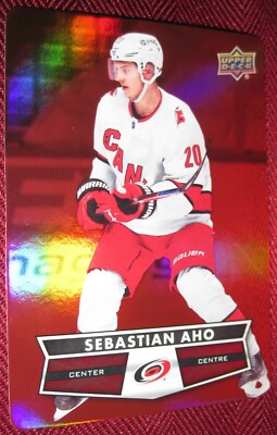 2021-22 UPPER DECK TIM HORTONS RED DIE CUT #DC-40 SEBASTIAN AHO