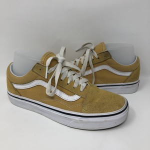 vans old skool yellow suede