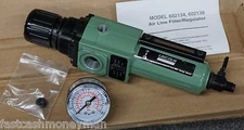 LINCOLN AIRCARE WELDER 3/8 AIR LINE FILTER REGULATOR WITH PRESSURE GAUGE 602136