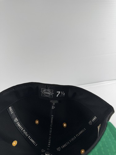 OSAKA TIGERS EFF DNA EBBETS FIELD BLACK YELLOW FITTED HAT SIZE 7 1/4 MENS NEW - Picture 9 of 9