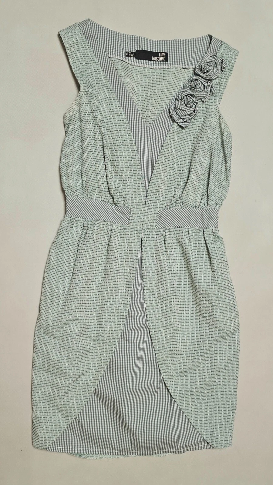 Love Moschino costume vestito giacca jacket dress verde taglia 36
