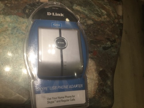 D-Link Skype USB Phone Adapter / MODEL # DPH-50U / USE YOUR PHONE FOR SKYPE - Afbeelding 1 van 4