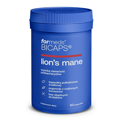 Formeds Lion's Mane (Crinière De Lion) 60 Capsules | Complément Alimentaire Champignon | Neuf
