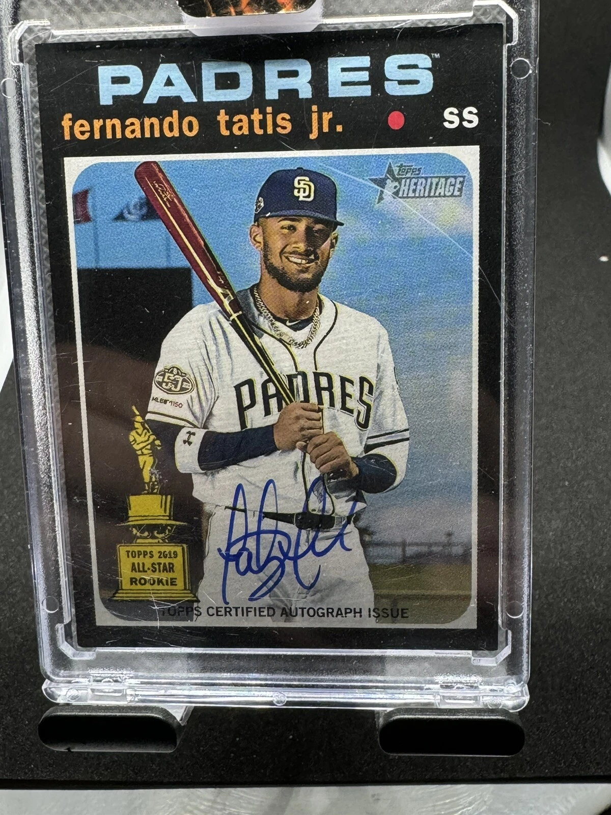 2020 Topps Heritage Fernando Tatis Jr Real One Auto Mint