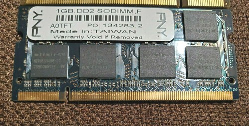 PO134283.2 A0TFT DD2 Sodim ,F 1GB Random Access Memory RAM + 512MB 2RX16-5300S - Picture 2 of 4