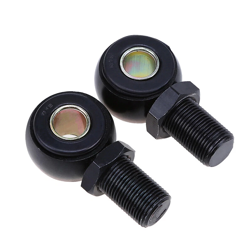 Par de adaptadores de extremo de orificio redondo de 63 mm/2,48" para amortiguador universal de motocicleta Foto 2 de 4