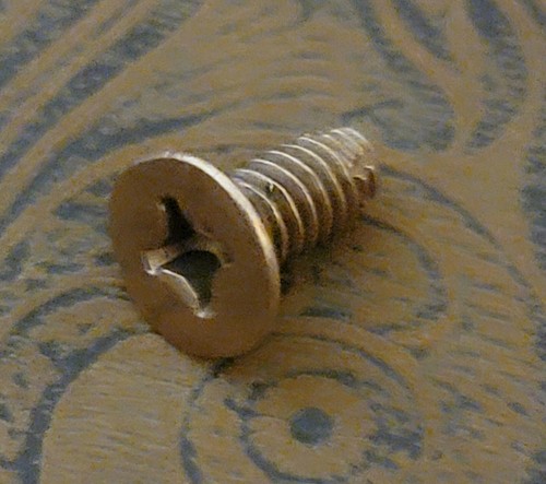 Pacchetti viti cerniera porta metallo ottone satinato #12 x 1-1/4" legno e #12-24 x 1/2" #1 ♜ - Foto 9 di 41