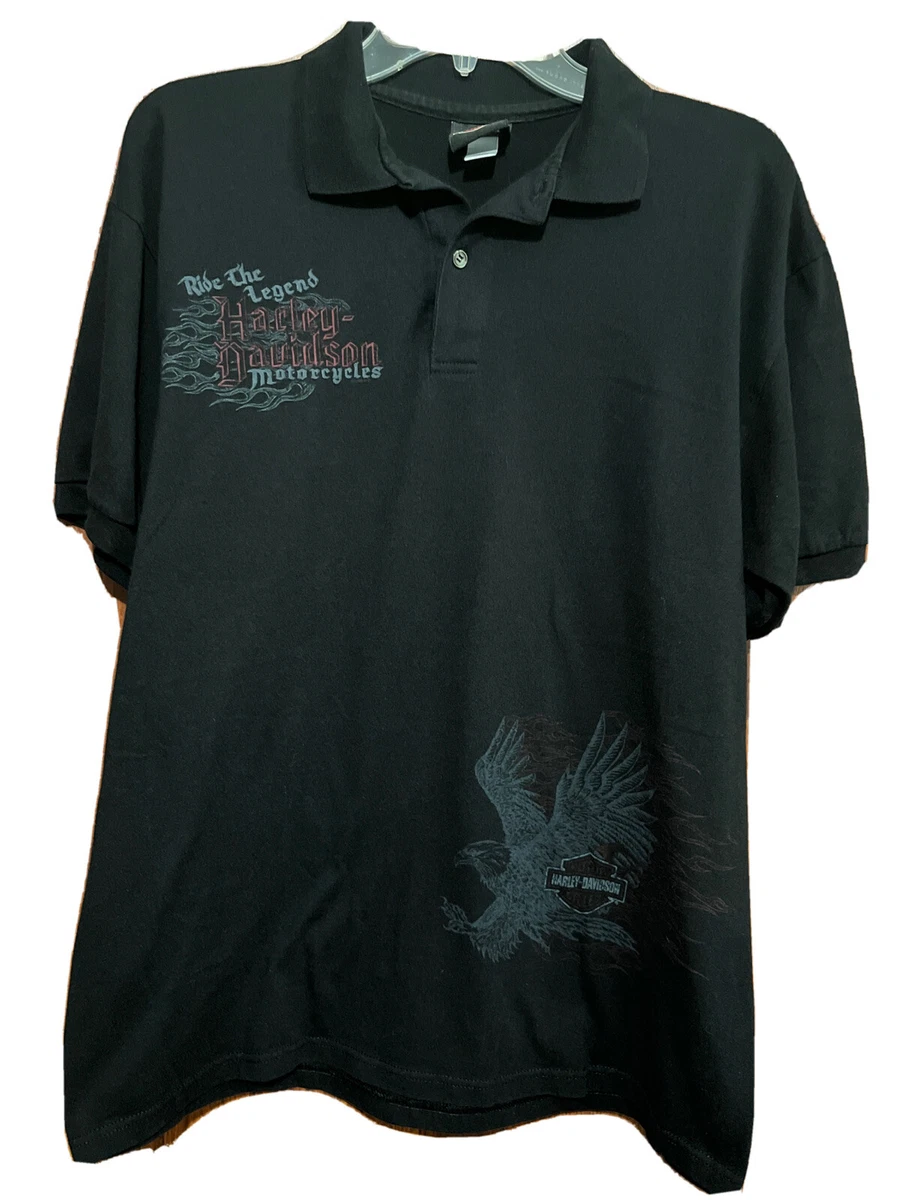 Harley davidson golf best sale shirt