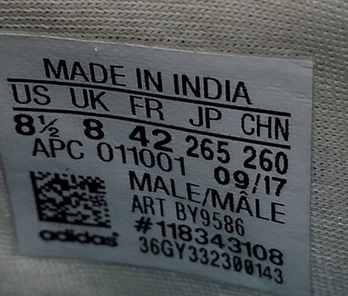 Adidas EQT Support Advance Snake Schnürschuhe Herren Sneaker Schuhe US 8,5 Off White - Bild 9 von 9