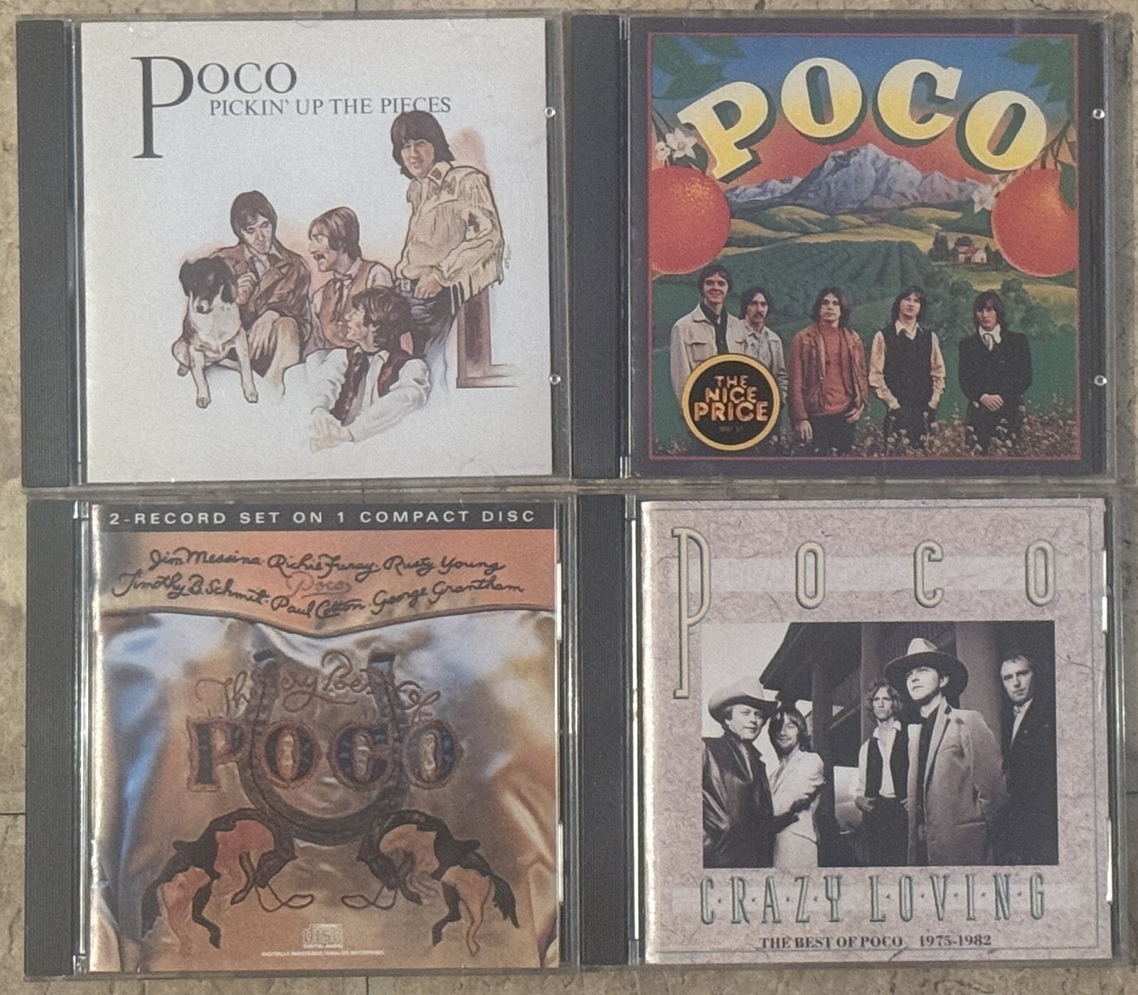 Poco CD lot includes first two albums and two greatest hits eBay