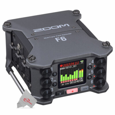 Zoom F6 6-Input / 14-Track Multi-Track Field Recorder 884354020804