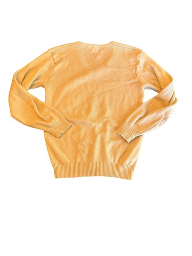 Lady LaMode Beige V-Neck Sweater Owl Embroidery "Nobodys Perfect" L Vintage 70s - Picture 5 of 5