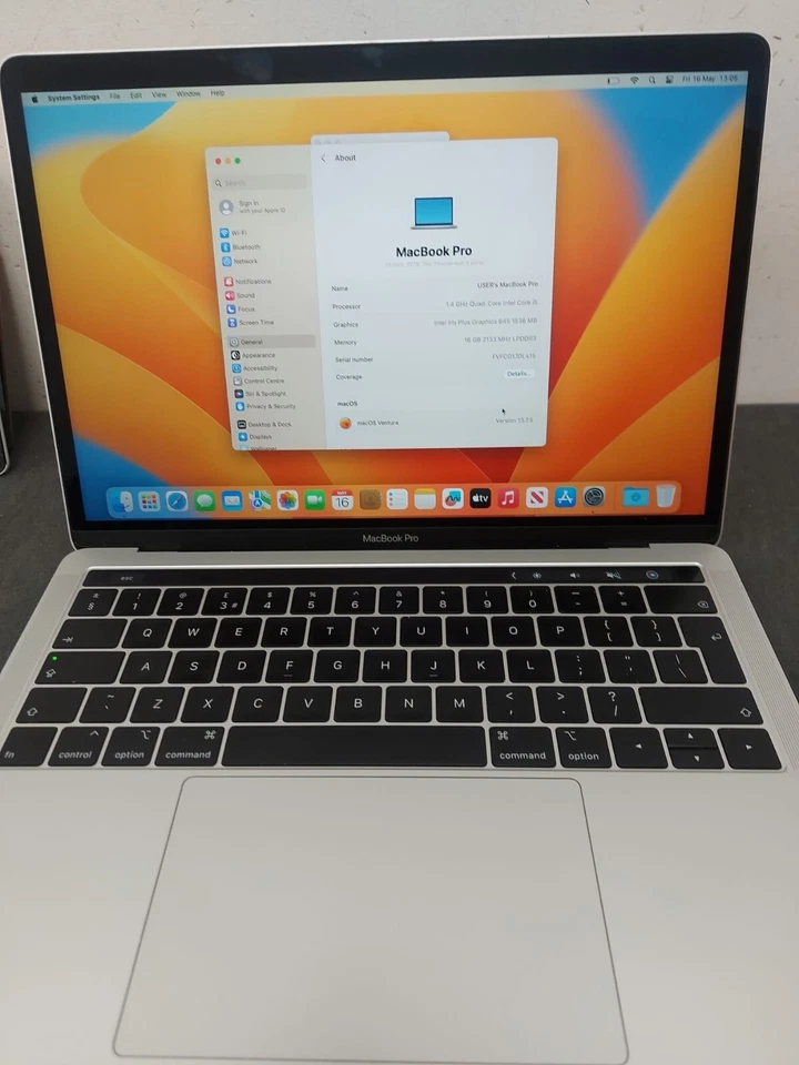 Apple MacBook Pro 13" 2019 · i5 · 16GB · 128GB, photo 2 of 5