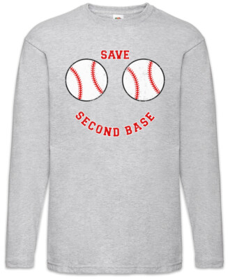 Save Second Base Langarm T-Shirt Gallagher Shameless  Kevin Veronica Cancer