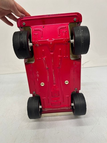 Vtg c1970s Tonka Barbie Bronco Jeep Pink Daisy Flowers Toy Car Metal - Picture 17 of 19