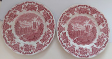 2 Teller Royal Homes of Britain, Enoch Wedgwood Balmoral Windsor Castle 25 cm