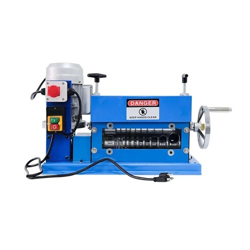 370W Electric Wire Stripping Machine 1mm-38mm Cable Stripper Peeling 220v - 第 1/11 張圖片