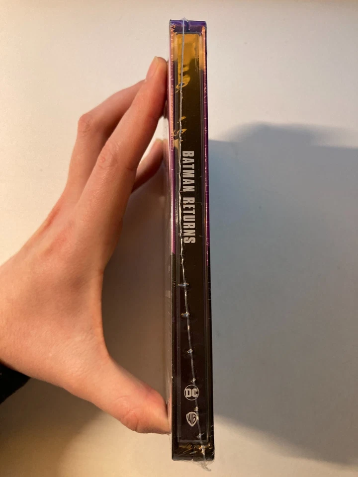 Batman Returns w. Steelbook (4K UHD + Blu-ray, Import, Region Free) *NEW* Foto 3 de 4