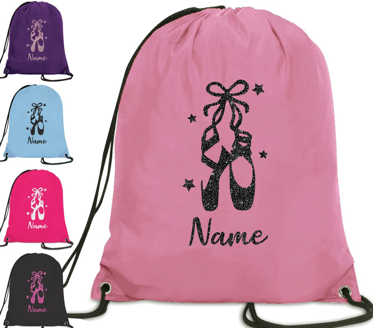 Ballet drawstring sales bag