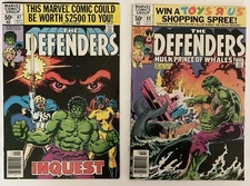 DEFENDERS #87 & 88 1980 MARVEL BRONZE AGE COMICS ~ FINE MINUS CONDITION