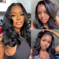 Bob Wear and Go Glueless Wigs Human Hair 13×4 Pre Cut Body Wave Lace Front Wig