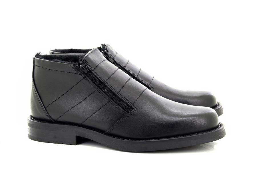 Roamers Franklin M182 Cuero Cremallera Doble Forro Térmico botas de Invierno Roamers Franklin M182 Cuero Cremallera Doble Forro Térmico botas de Invierno