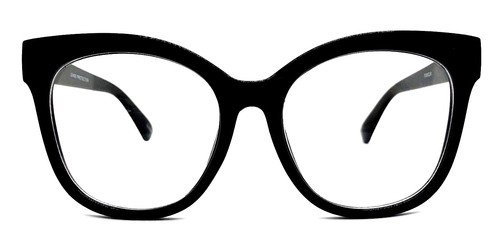 OVERSIZED MISS GORGEOUS Women Eyeglasses CAT EYE Clear Lens Shadz blue light - Picture 15 of 21