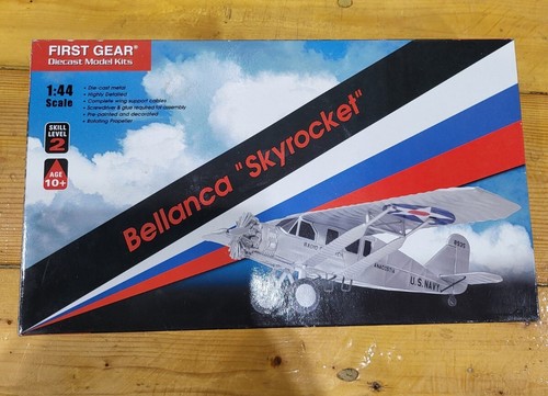 First Gear 1/44 BELLANCA “SKYROCKET” Diecast Model Kit Skill Level 2 US Navy