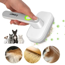 Pet Hair Remover Dog Cat Comb Grooming Massage Deshedding Self Cleaning Brush