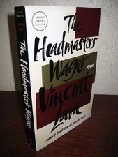 The Headmaster's Wager Vincent Lam Uncorrected Proof Advance ARC First Edition