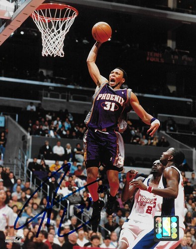 Shawn Marion Phoenix Suns signed basketball 8x10 photo COA,