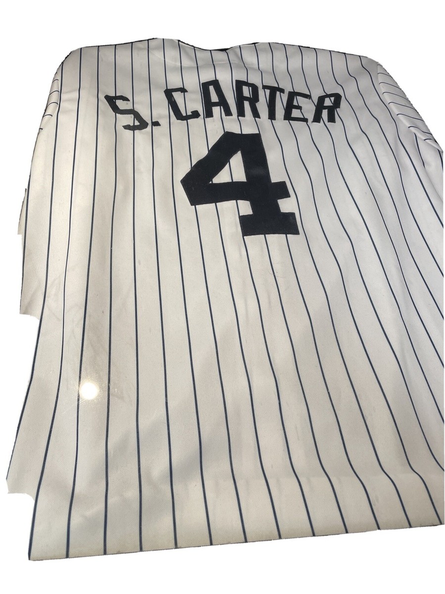 JAY-Z S.CARTER #4 NEW YORK YANKEES JERSEY SIZE XL HOVA JIGGA