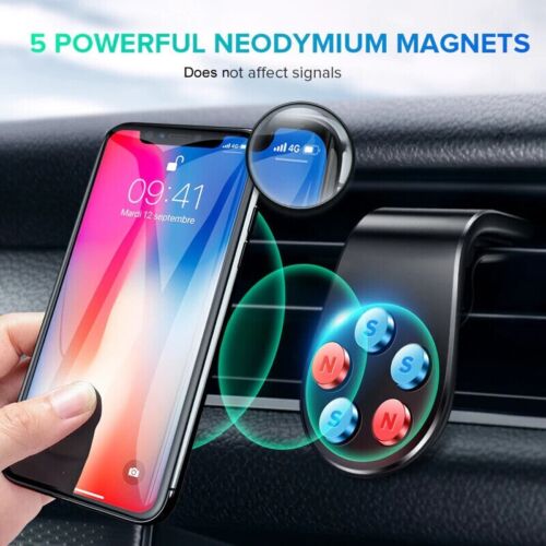 Soporte magnético para teléfono móvil coche automóvil soporte para teléfono móvil rejilla de ventilación soporte para automóvil - Imagen 3 de 10