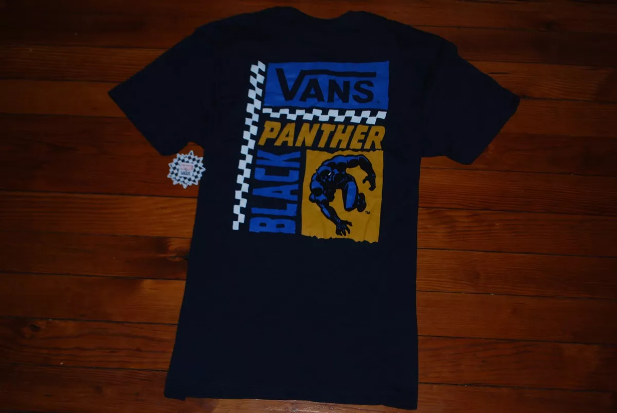 Black panther top vans shirt