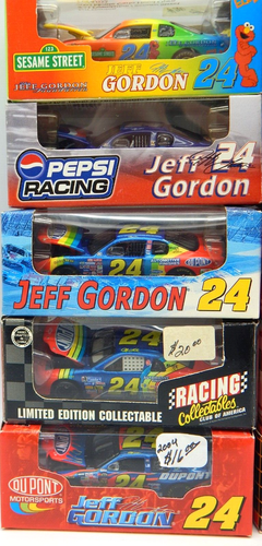 1:64 MISCHUNG AUS 10 ACTION NASCAR DIECAST JEFF GORDON, DARREL WALLTRIP & ANDEREN -RTC1621 - Bild 3 von 7