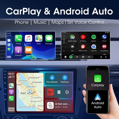 CarPlay Für BMW 3er E90 E91 E92 E93 Android 13 Autoradio DAB+ 32GB WiFi GPS Navi - Bild 3 von 10