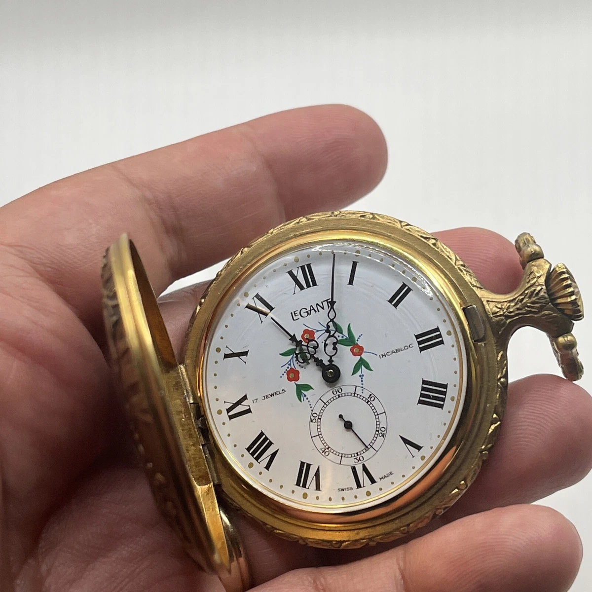 Montre Divana Vintage à Mouvement Incabloc En Boîtier Argent - Occasion Avec Traces D'usure