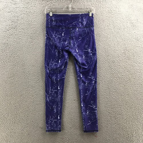 Alchemy Capri Leggings Womens (actual 27x24.5) Purple Elastic Waistband Pull On - Picture 9 of 13