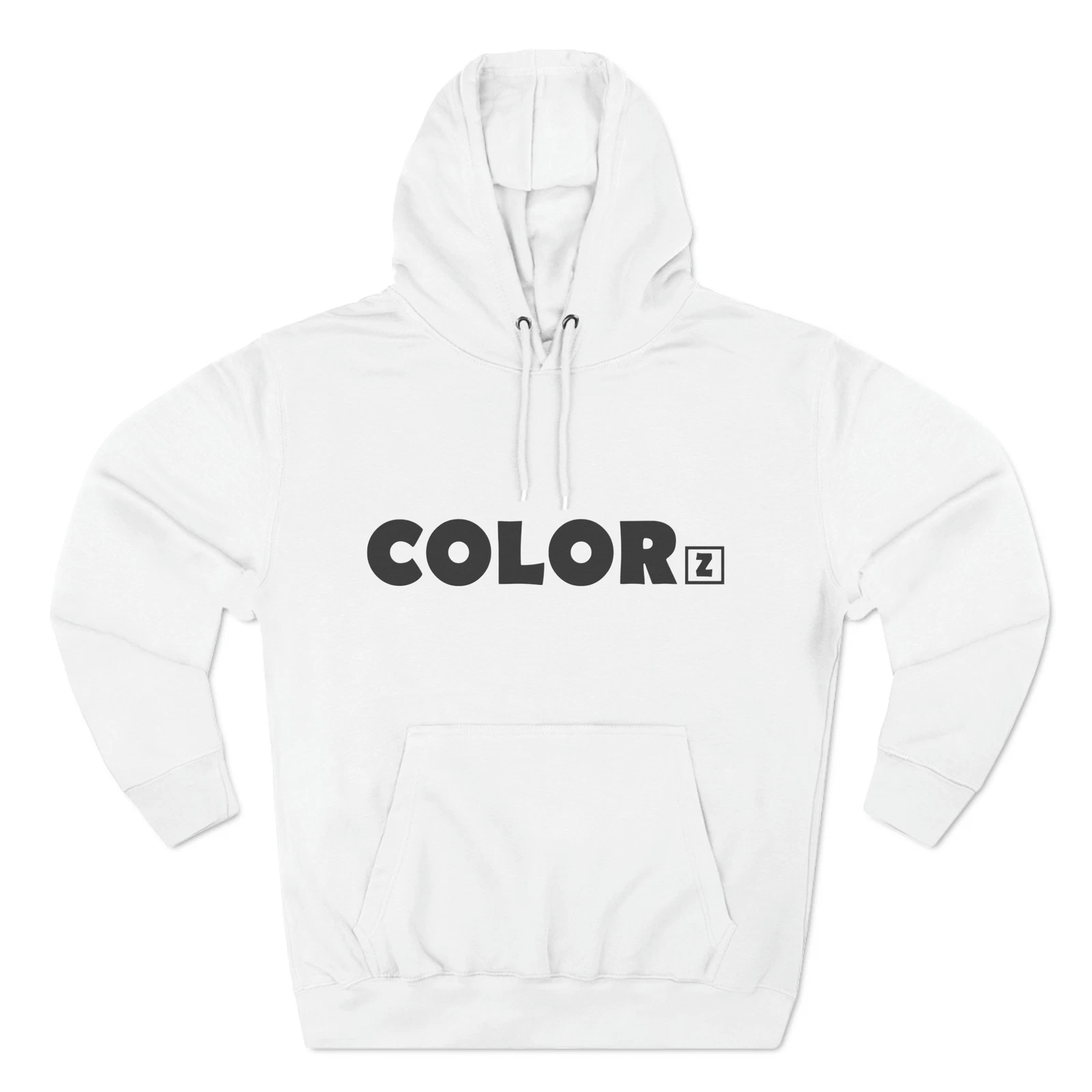 Tri-Fleece Comfort Hoodie - White