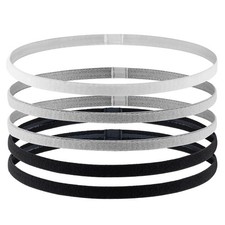 Girls Sport Headbands Non-Slip Hairband - Athletic Grip Elastic Single Skinny...