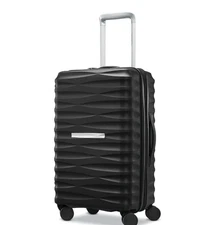 Samsonite Voltage DLX Global Carry-On Spinner Expandable USB Port Black