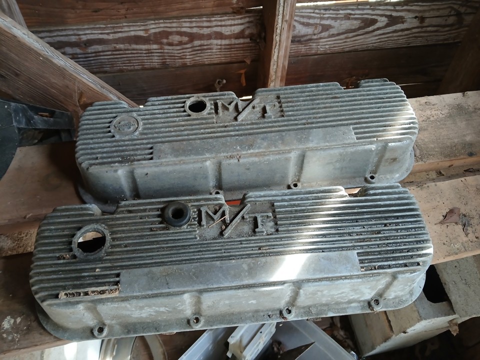 Juego De 14 Tapas De Válvula Cromadas De 5 Pulgadas Para Motores Big Block Chevy 396, 427, 454 - Con Manijas En T