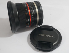 Walimex (Samyang) Pro 12mm f2.0 Objektiv, für Sony E-Mount APS-C