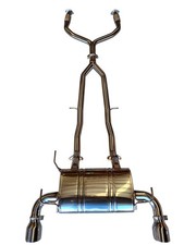 CAT BACK EXHAUST CHROME TIPS FOR NISSAN 370Z 